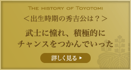 出生時期の秀吉公は？