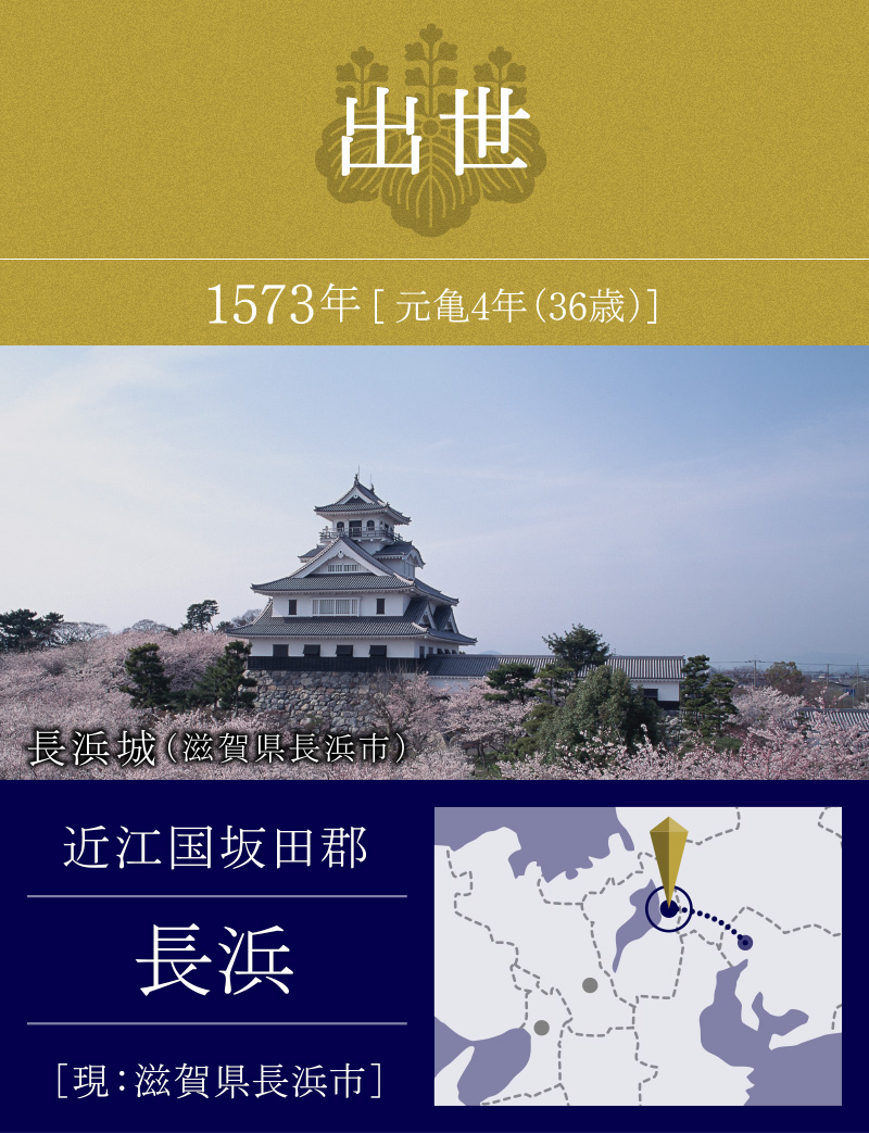 出世　1573年　近江国坂田郡　長浜