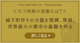 天下時期の家康公は？