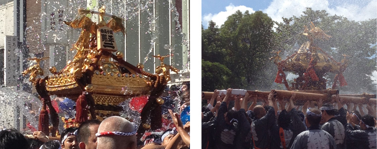 深川八幡祭り（別名:水掛け祭り）